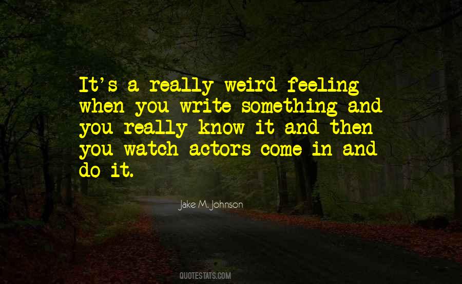 Quotes About Writing And Feelings #830908