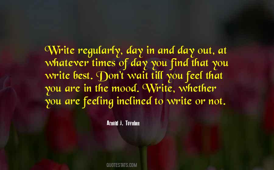 Quotes About Writing And Feelings #965090