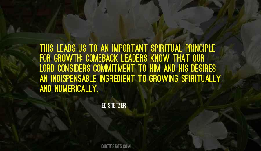 Quotes About Growing Spiritually #1051680