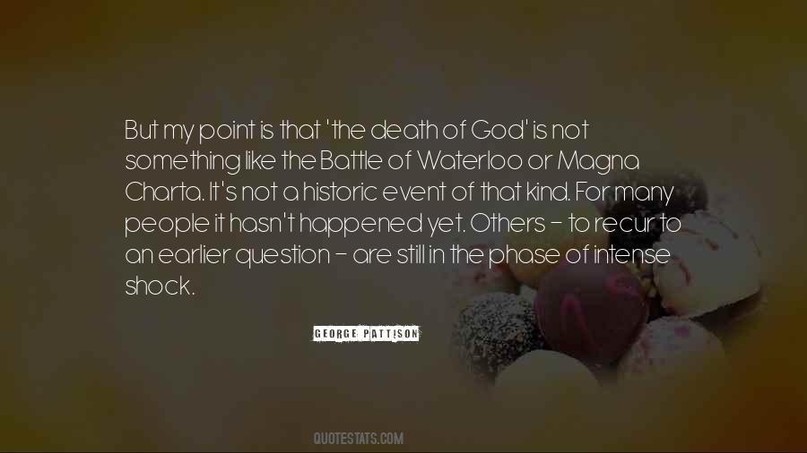 Death Of God Quotes #1762651