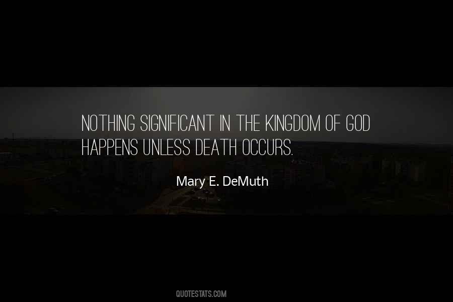 Death Of God Quotes #71143