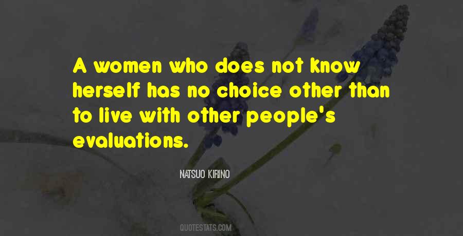 A Women Quotes #203402