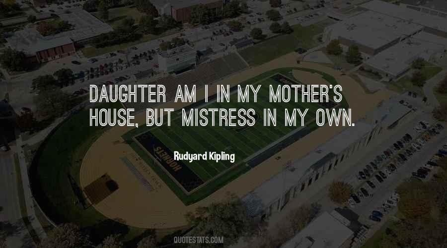 Quotes About Mistress #1167932
