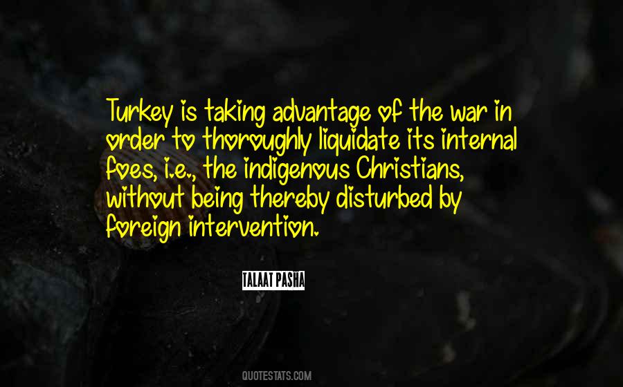 Quotes About Foreign Intervention #1253744