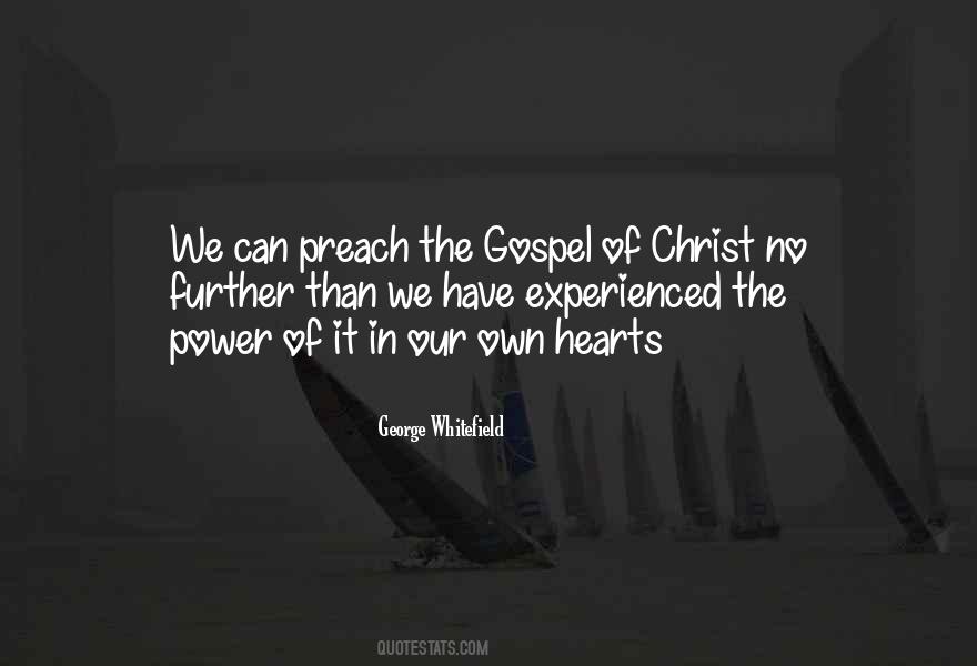Quotes About The Gospel Of Christ #1707096