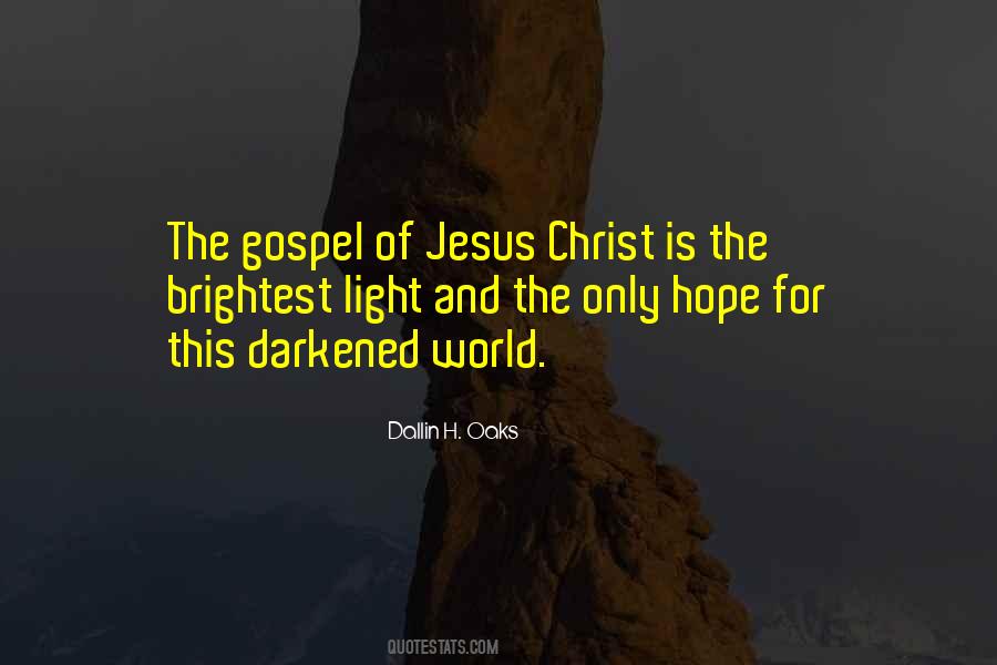 Quotes About The Gospel Of Christ #368177