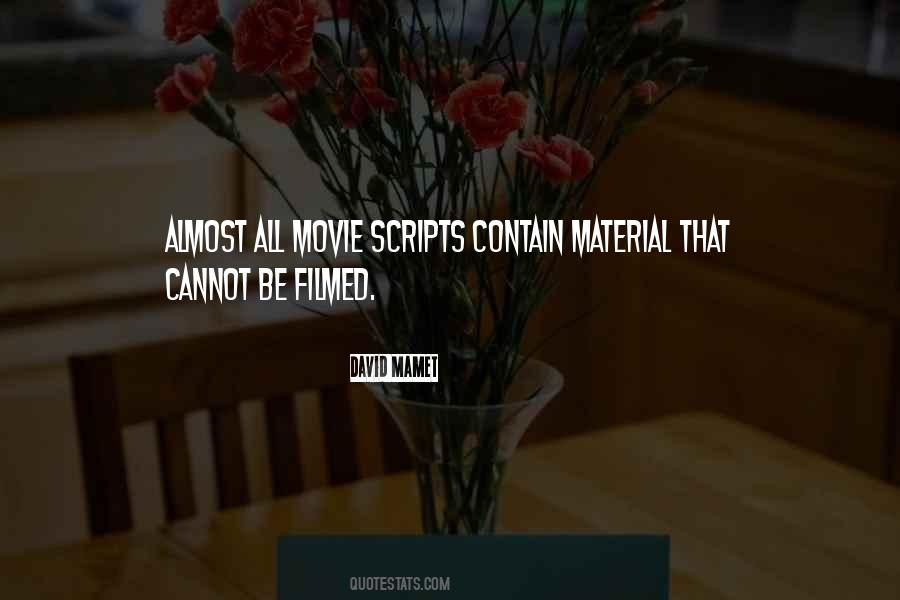 Quotes About Scripts #1011445