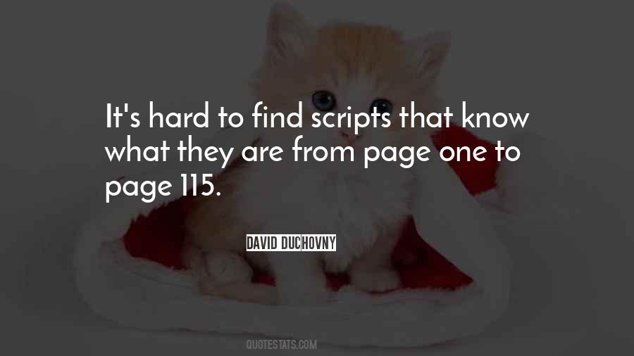 Quotes About Scripts #1276853