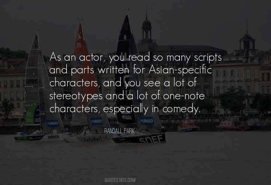 Quotes About Scripts #1337411
