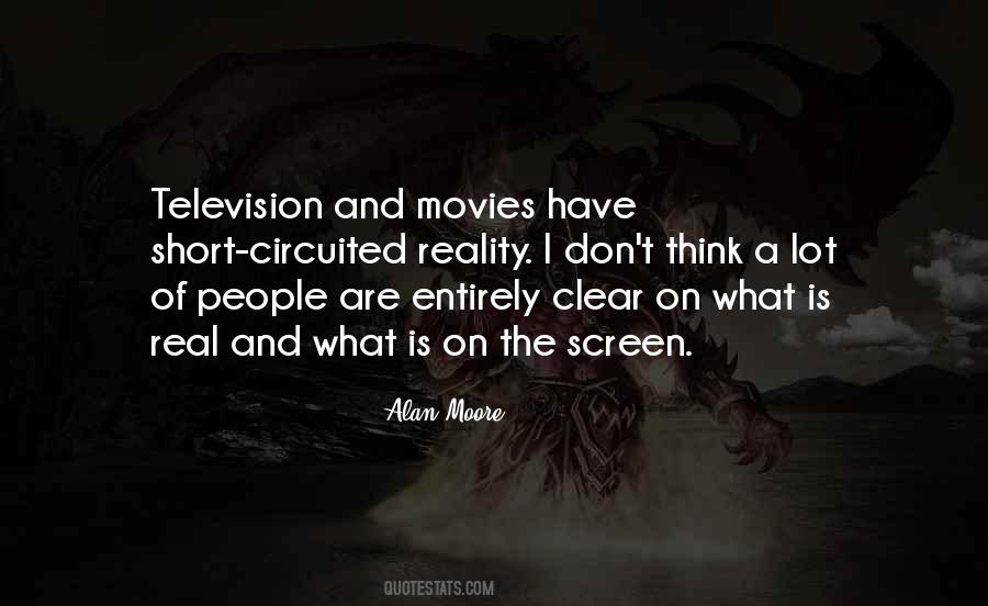 Quotes About Reality Television #1447891