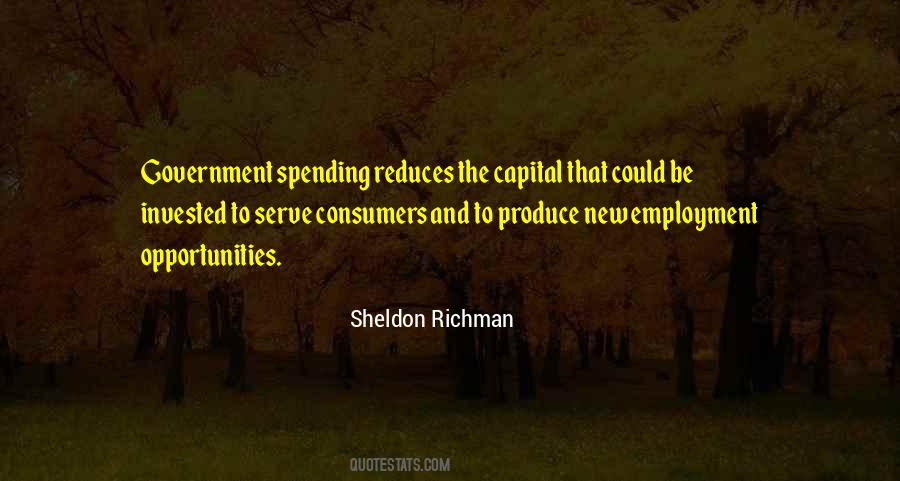 Quotes About Government Spending #1079193