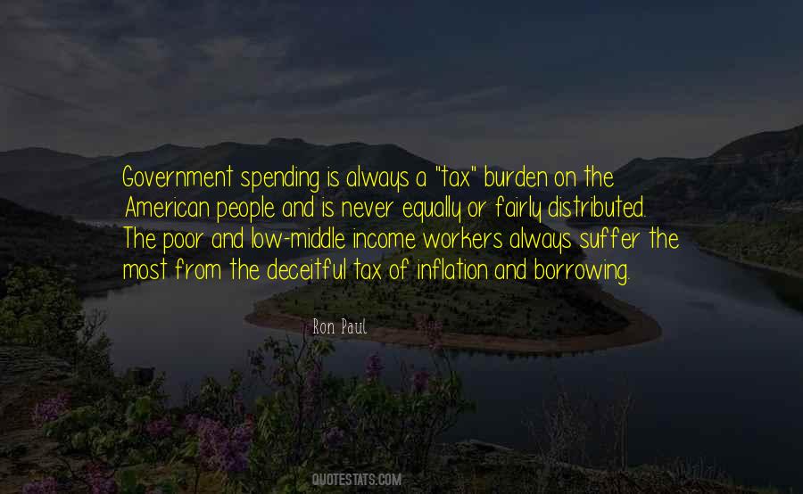 Quotes About Government Spending #1678487