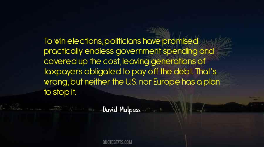 Quotes About Government Spending #754259