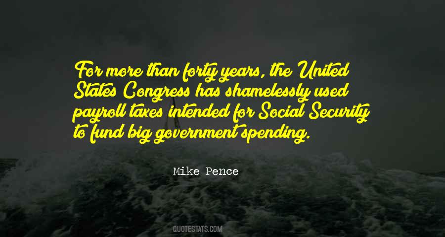 Quotes About Government Spending #928521