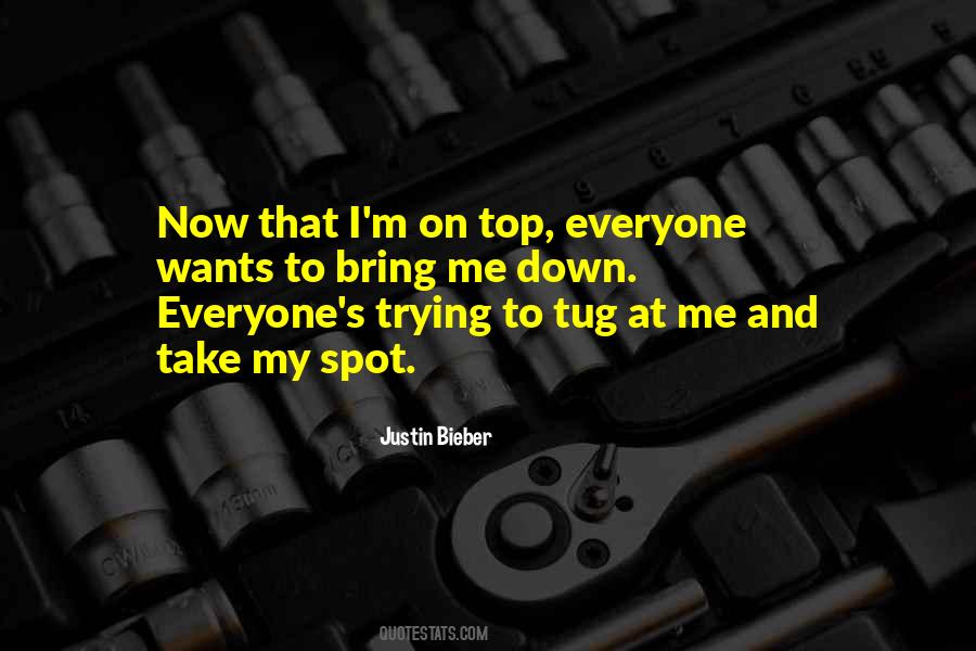 Quotes About Trying To Bring Others Down #1749046