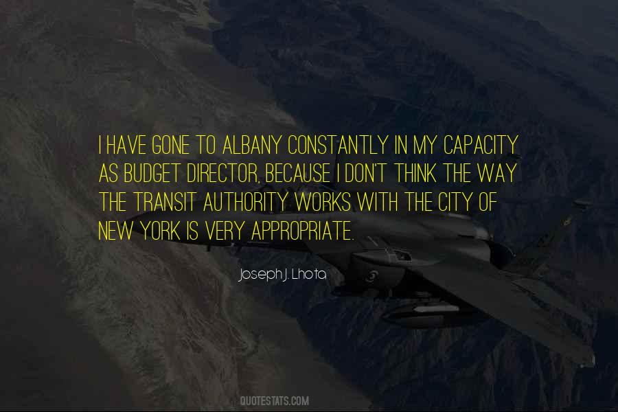 Quotes About Albany #17136