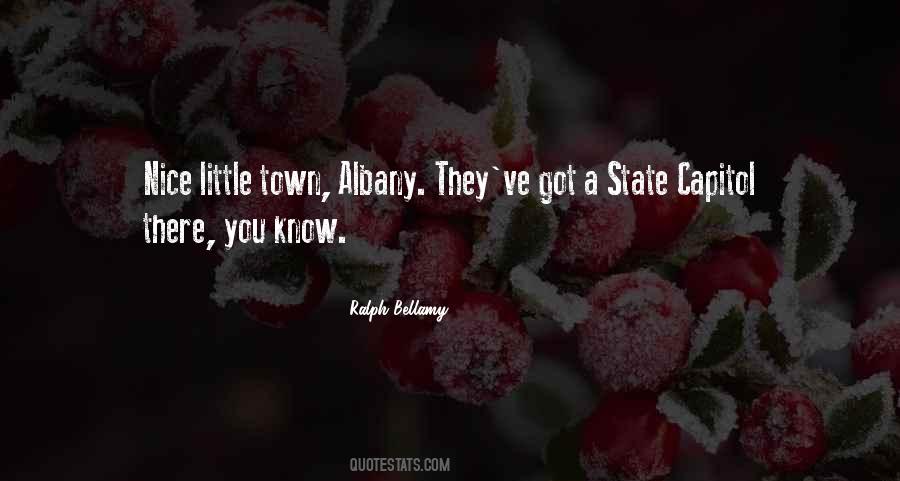 Quotes About Albany #944379