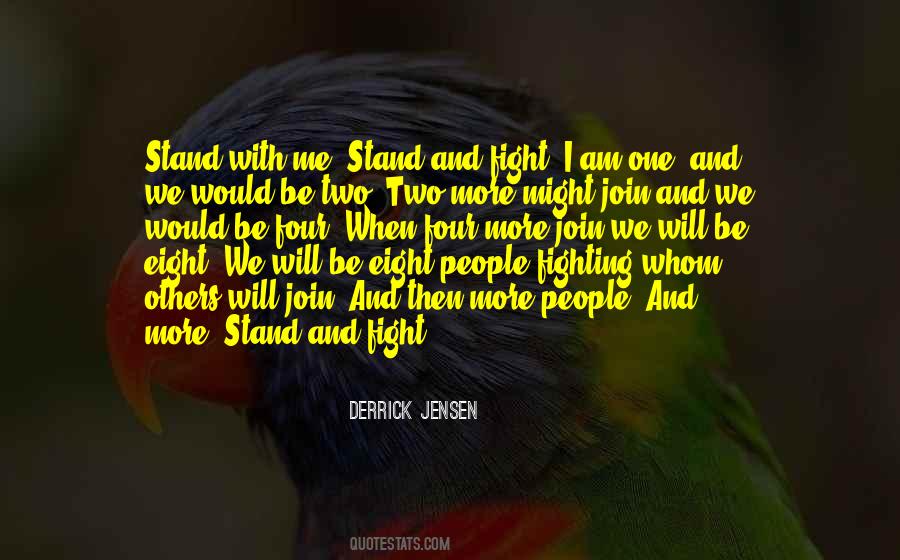 Stand And Fight Quotes #1249257