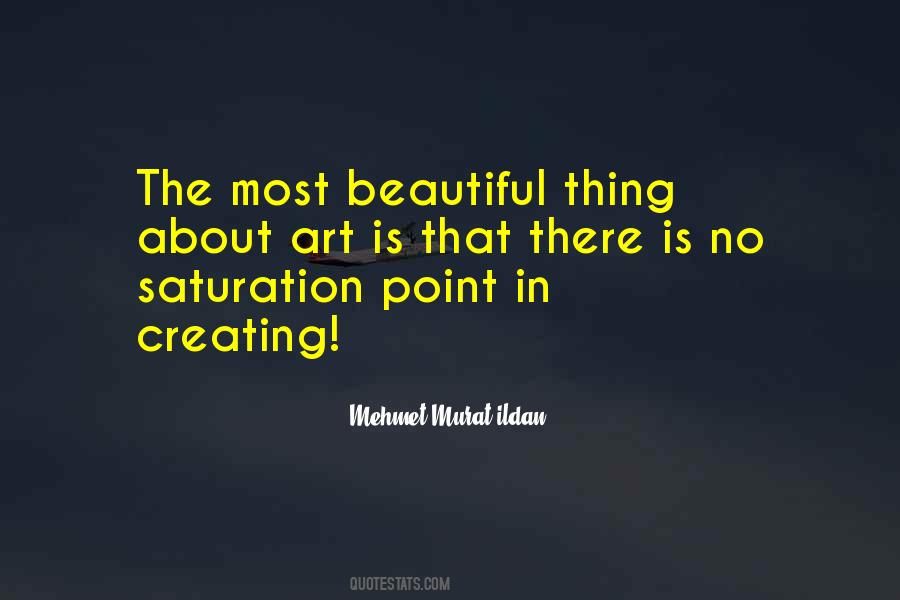 Quotes About Saturation #873005