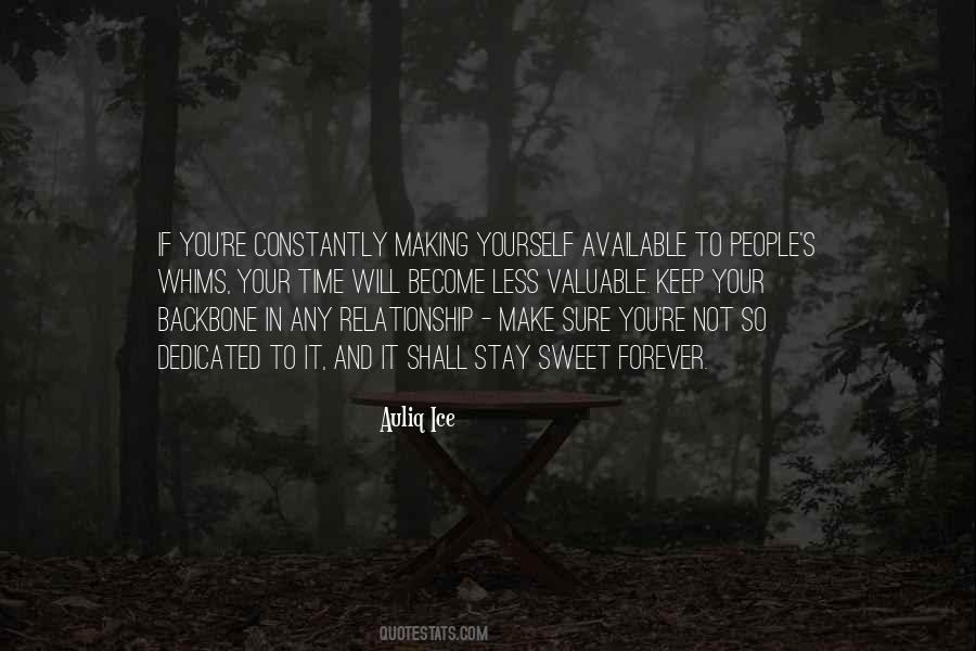 Quotes About Making Yourself Available #751783