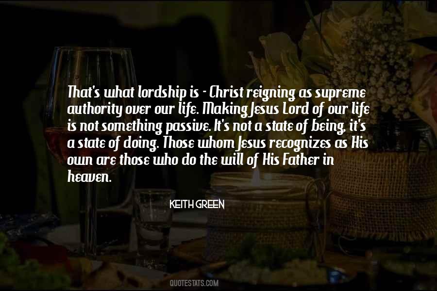 Quotes About Jesus As Lord #1033596