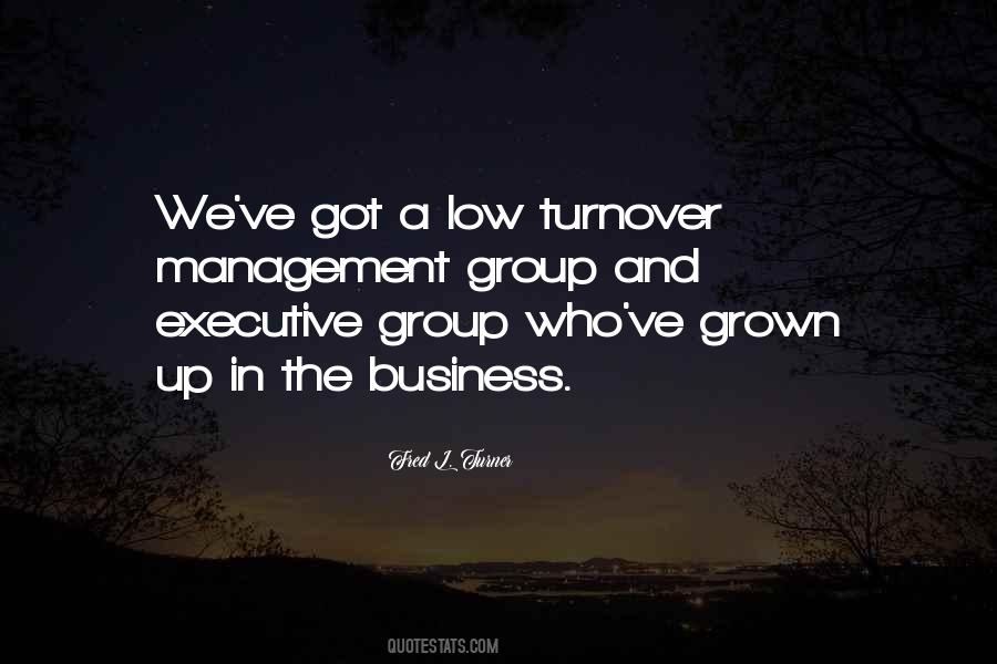 Quotes About Turnover #30011