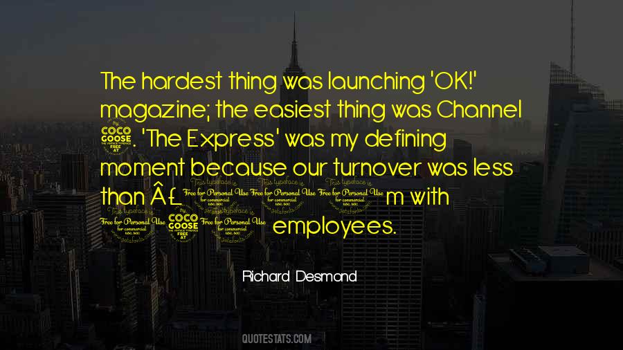 Quotes About Turnover #35730