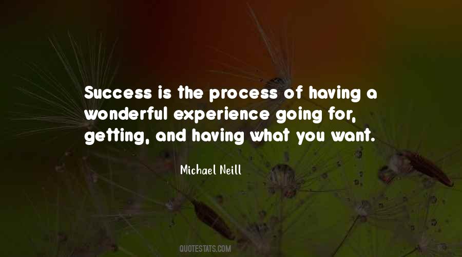 Process Of Success Quotes #1251253