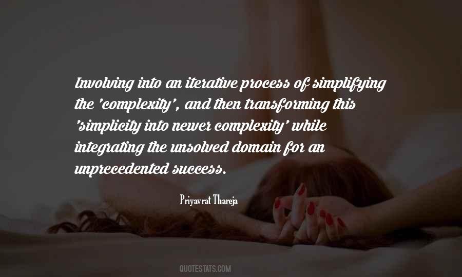 Process Of Success Quotes #1620829
