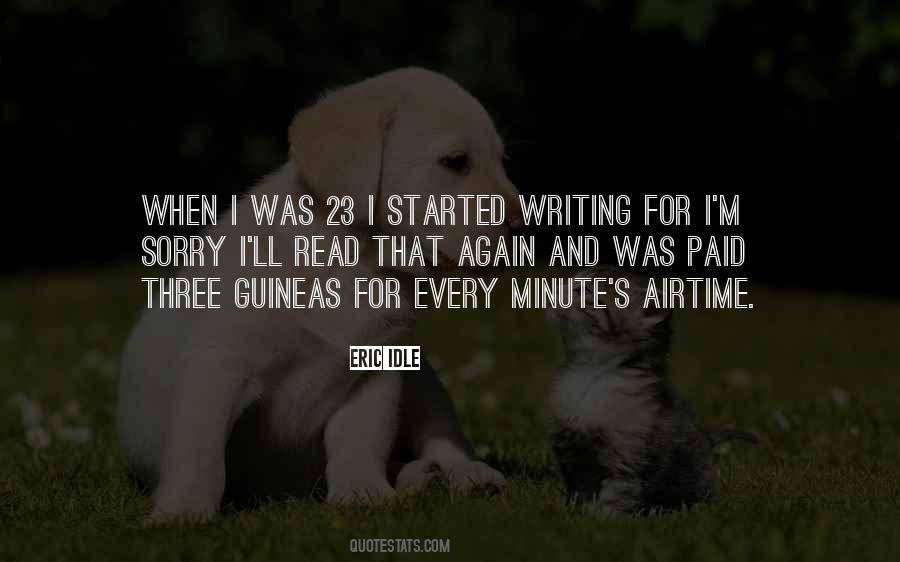 Every Minute Quotes #1013641