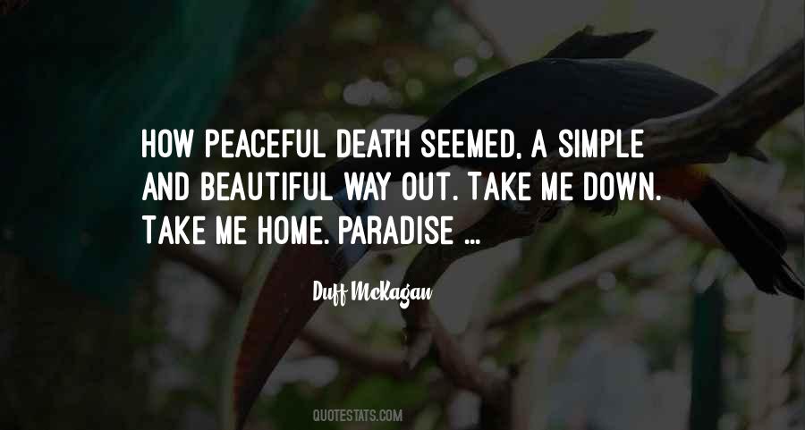 Quotes About Peaceful Death #1540728