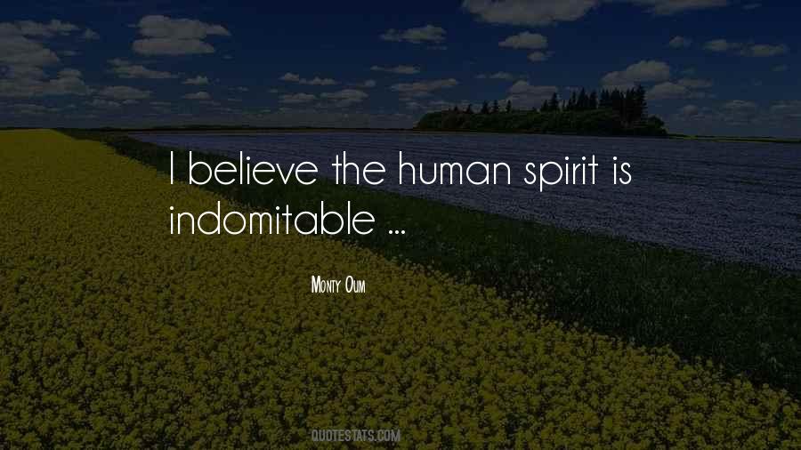 Quotes About Human Spirit #1068827
