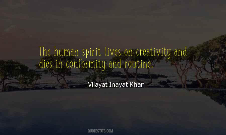 Quotes About Human Spirit #1218578