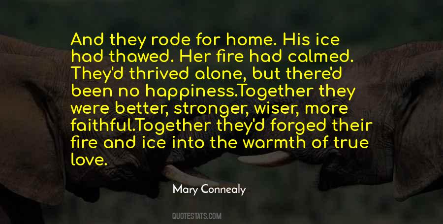 Warmth Of Her Love Quotes #560709