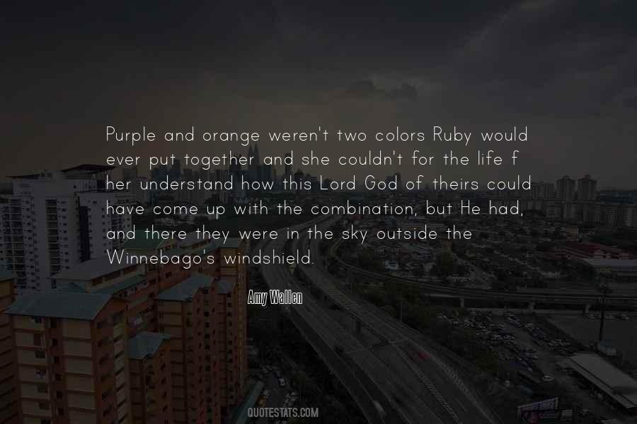 Quotes About Purple #1261956