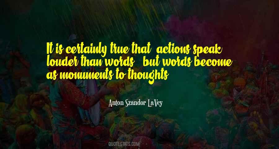 Quotes About Actions Speak Louder Than Words #1006245