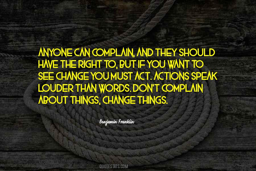 Quotes About Actions Speak Louder Than Words #555153
