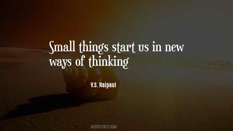 Quotes About New Ways Of Thinking #377509