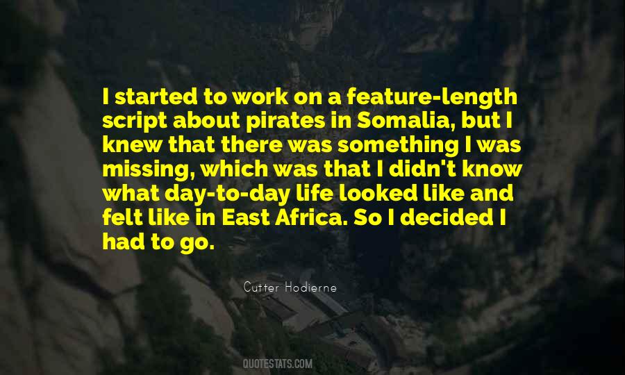 Quotes About Somalia #1003688