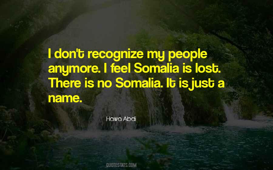 Quotes About Somalia #370560