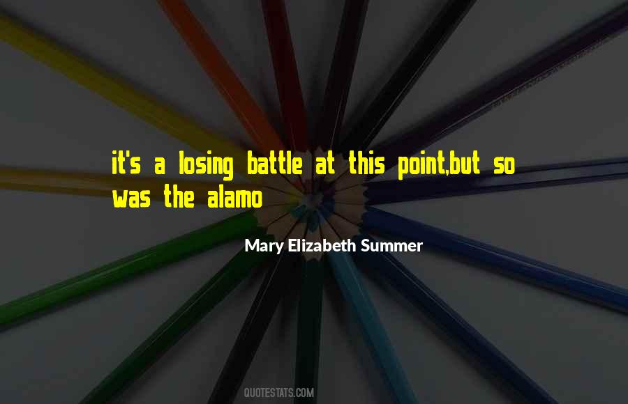 Losing Battle Quotes #1142537