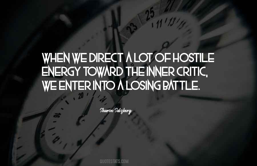 Losing Battle Quotes #1316772