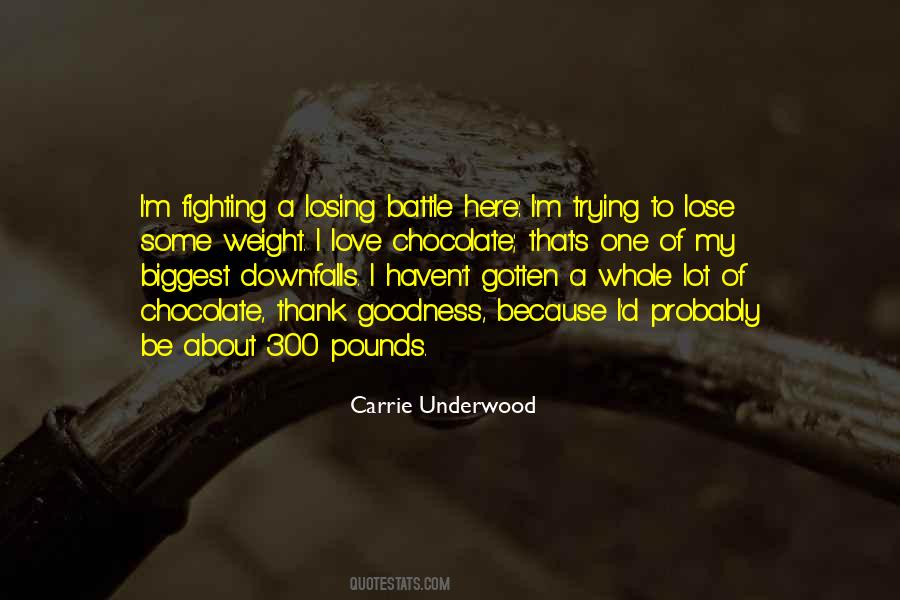 Losing Battle Quotes #241329