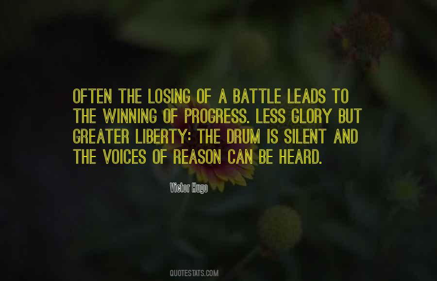 Losing Battle Quotes #438243