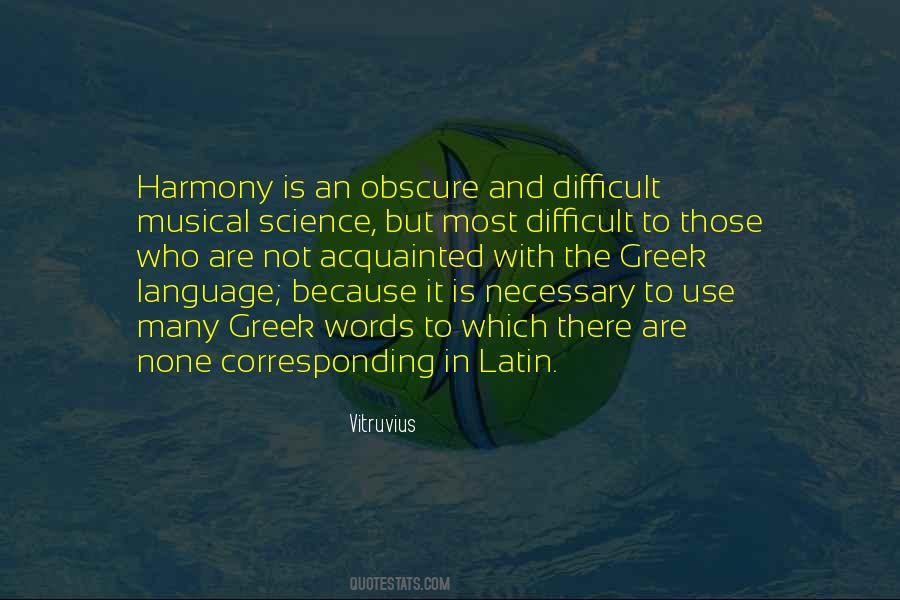 Quotes About Latin And Greek #1046234