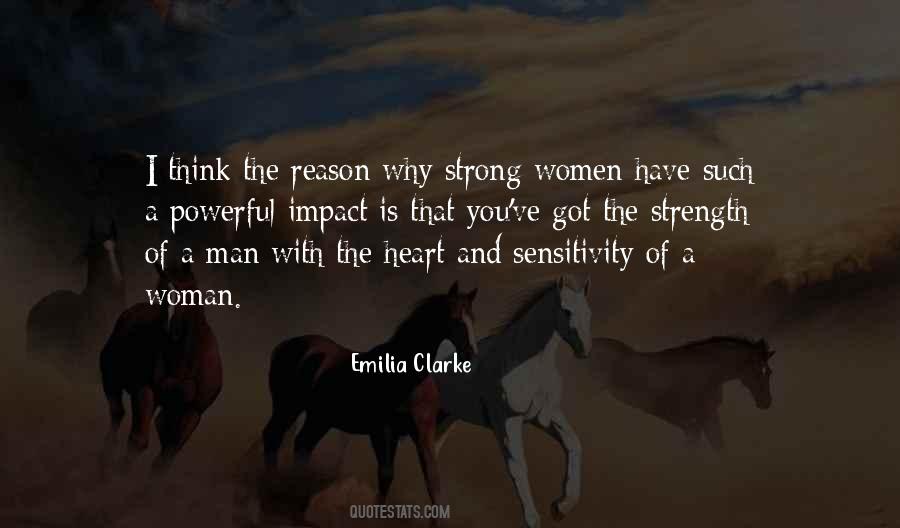 Quotes About Sensitivity And Strength #1473496