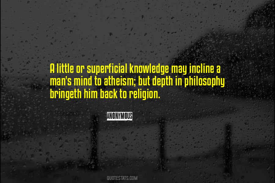 Philosophy Atheism Quotes #405714