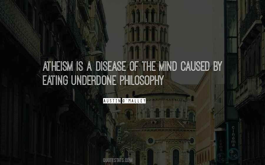 Philosophy Atheism Quotes #604365