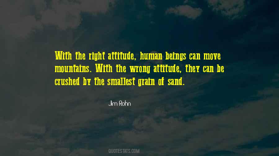 Wrong Attitude Quotes #428046