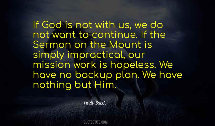 Quotes About Missions Work #1112132